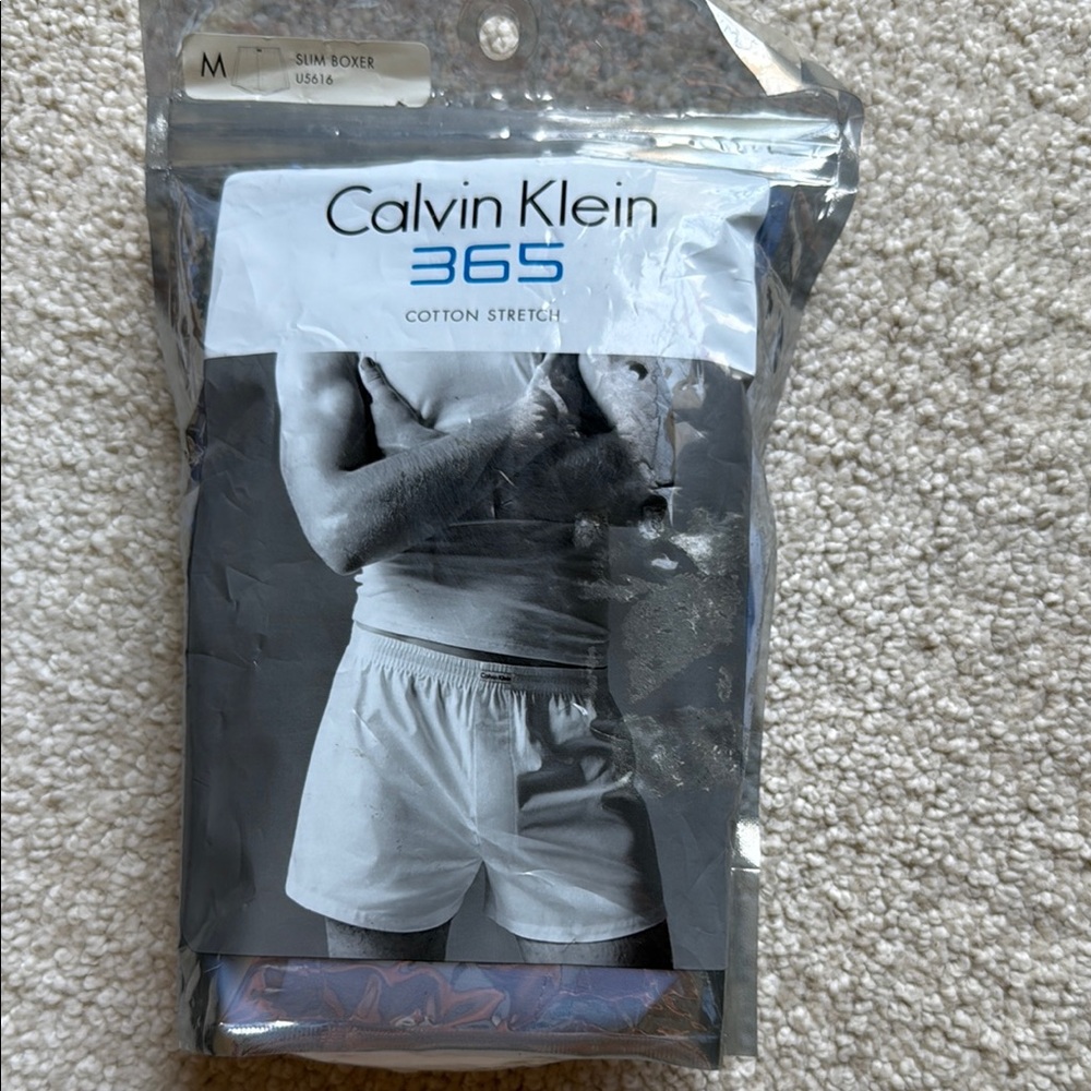 Calvin Klein 365 Cotton Stretch Boxer Shorts - White